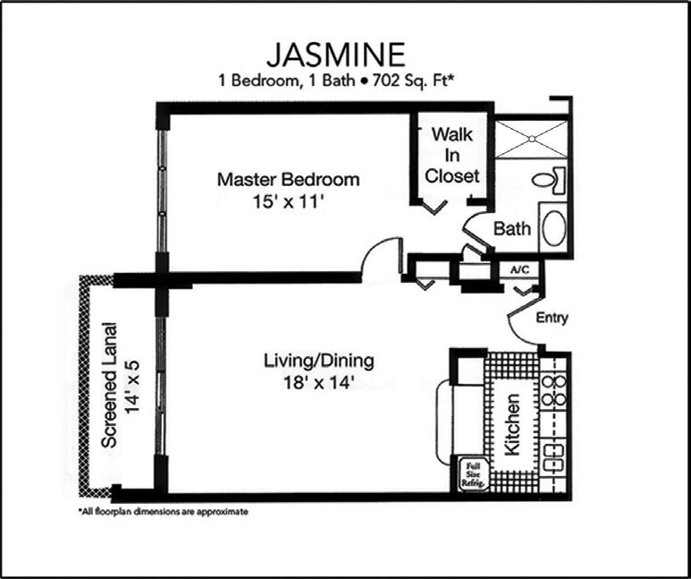 Sun Towers Floor Plans - Jasmine