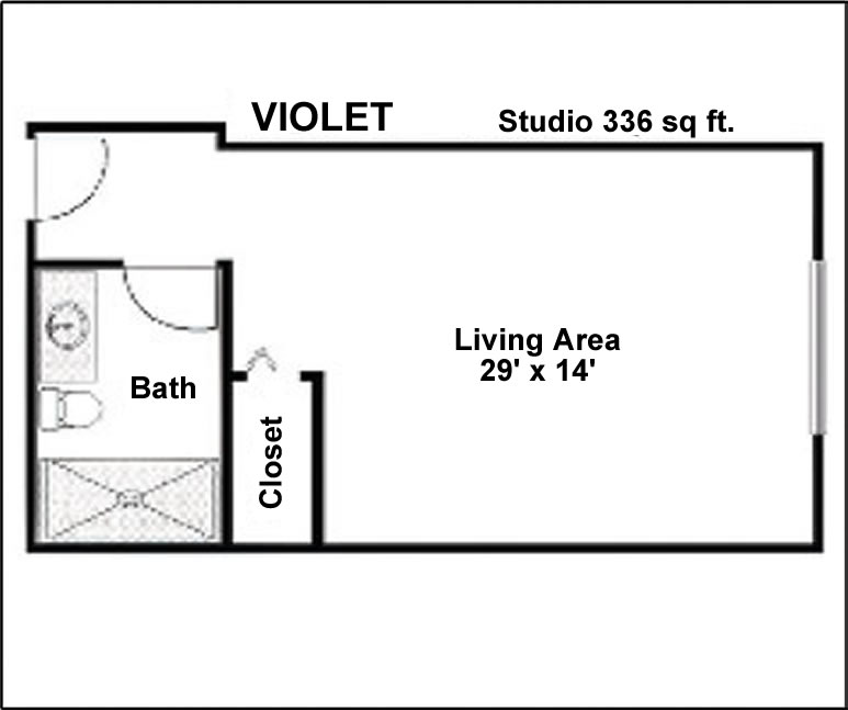 Floor Plan - Violet